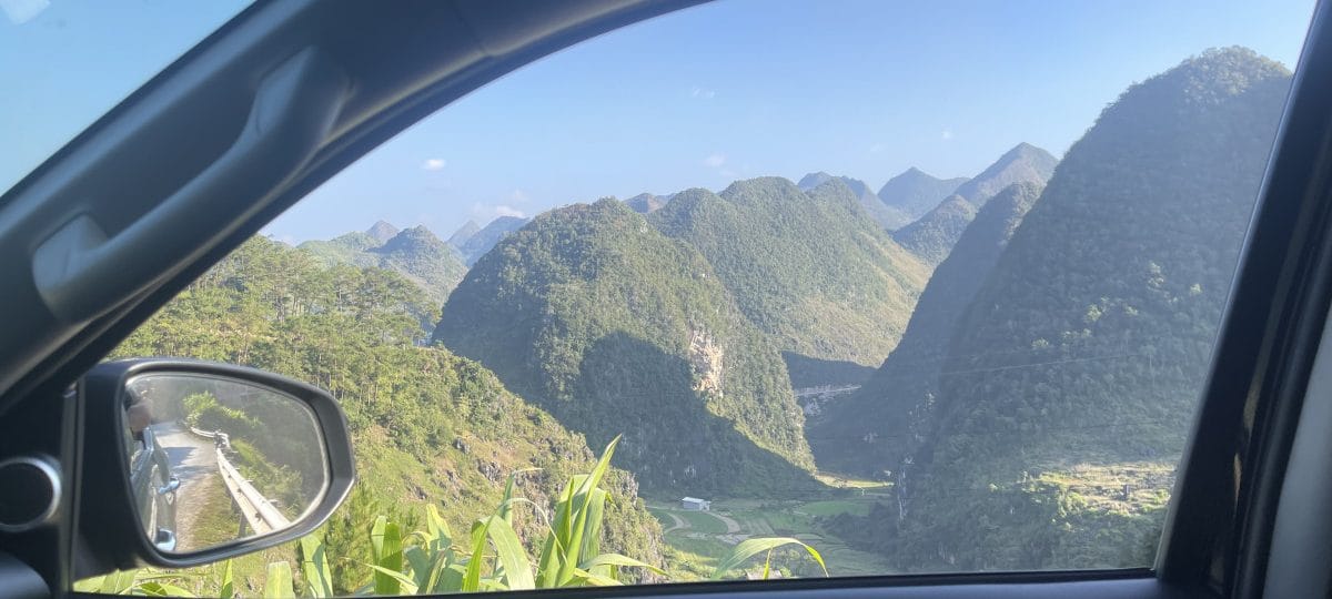 Window mountain view