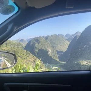 Window mountain view